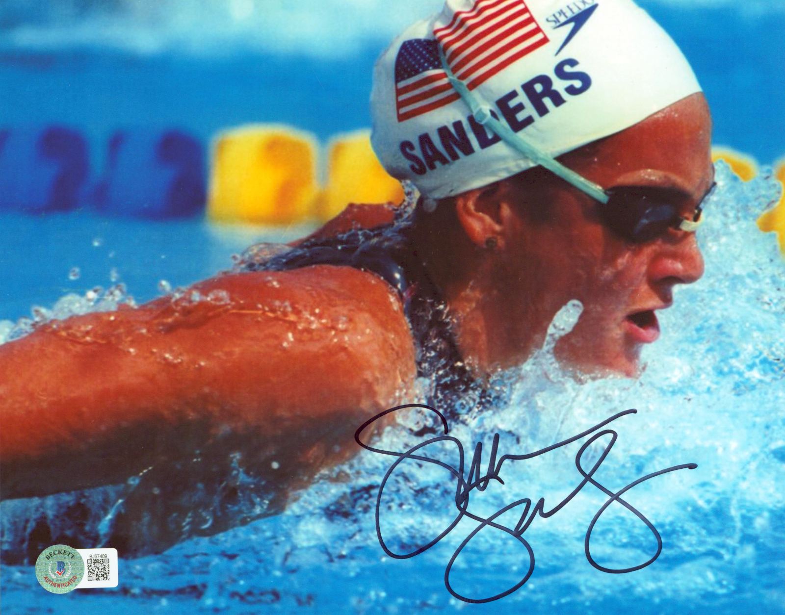 
Summer Sanders Summer Olympics Authentic Signed 8x10 Photo BAS #BJ67489