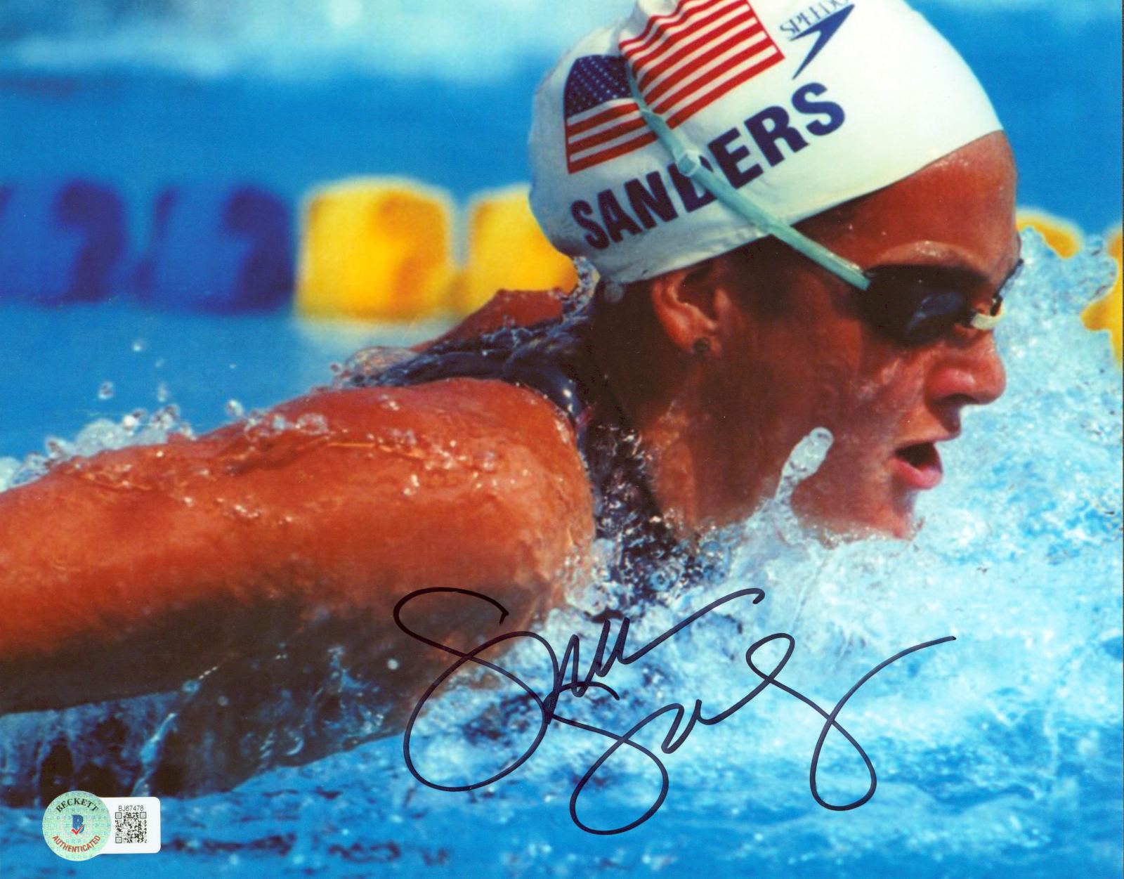 
Summer Sanders Summer Olympics Authentic Signed 8x10 Photo BAS #BJ67478