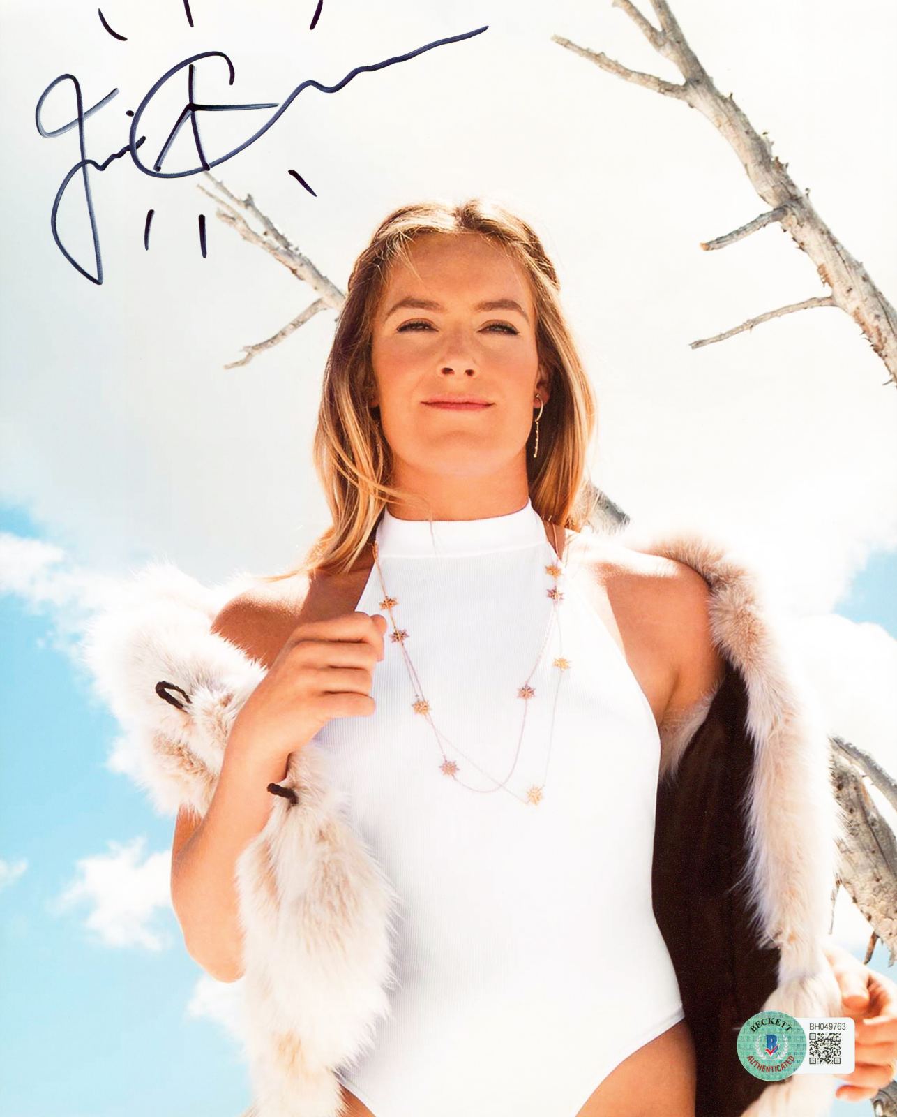
Jamie Anderson Winter Olympics Authentic Signed 8x10 Photo BAS #BH049764