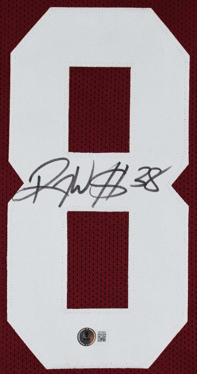 
Oklahoma Roy Williams Authentic Signed Maroon Pro Style Jersey BAS Witnessed