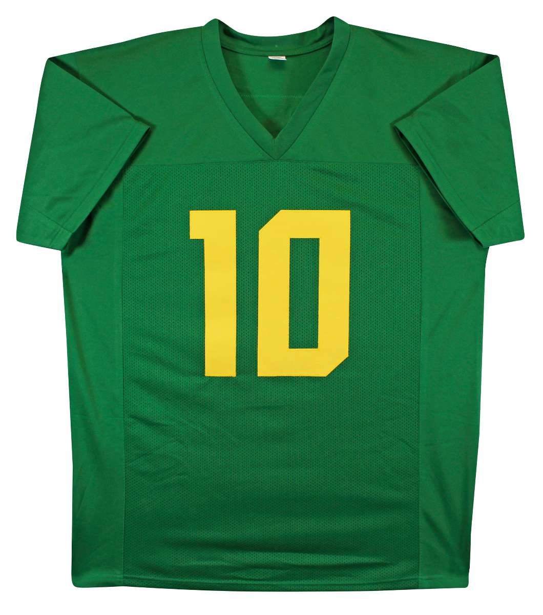 
Oregon Bo Nix Authentic Signed Green Pro Style Jersey Autographed BAS Witnessed