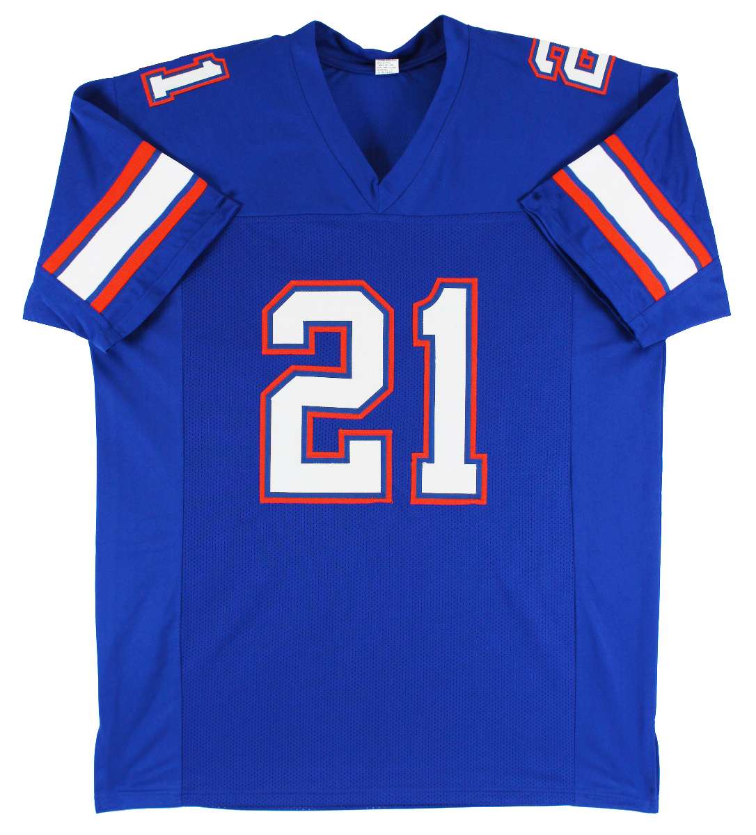 
Florida Fred Taylor Authentic Signed Blue Pro Style Jersey BAS Witnessed