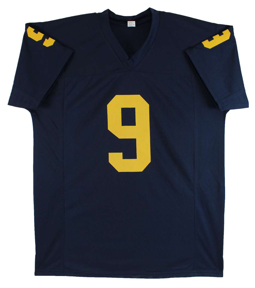 
Michigan Donovan Peoples-Jones Authentic Signed Navy Blue Pro Style Jersey BAS