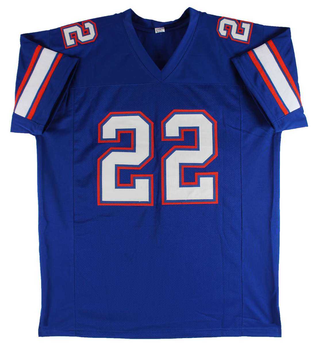 
Florida Emmitt Smith Authentic Signed Blue Jersey Autographed BAS Witnessed