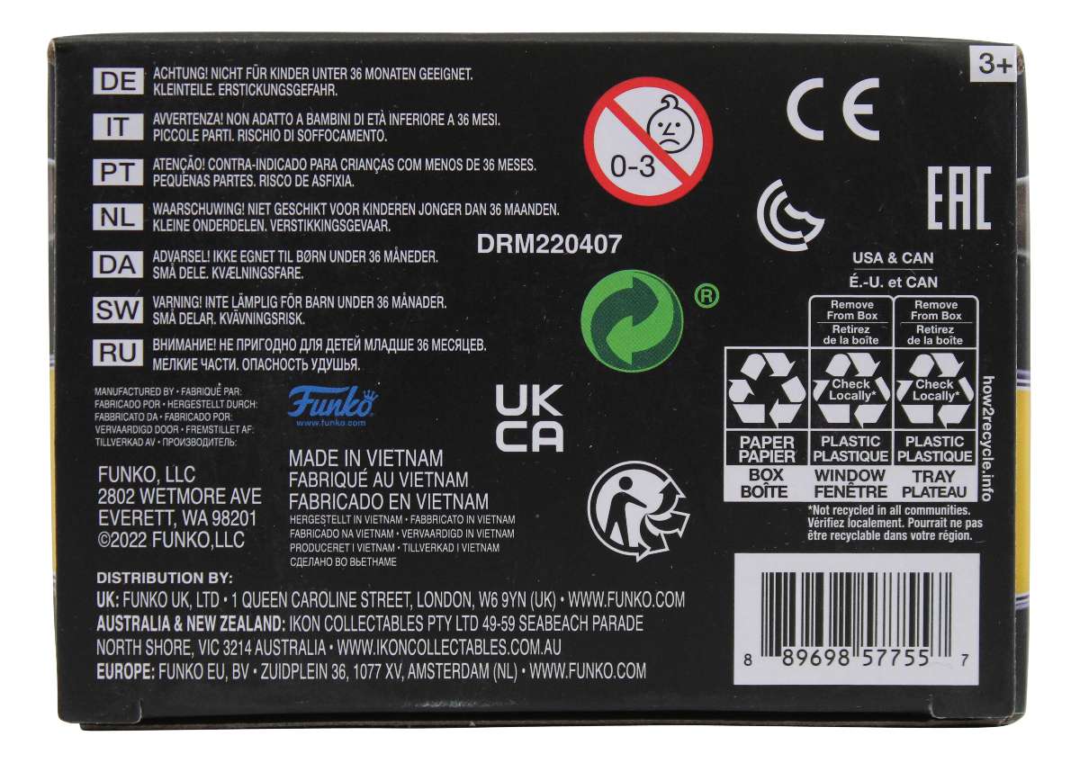 
Lakers Magic Johnson Signed Gold Legends Funko Pop Vinyl Figure BAS Witnessed