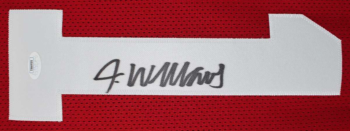 
Alabama Jameson Williams Authentic Signed Maroon Pro Style Jersey JSA Witnessed