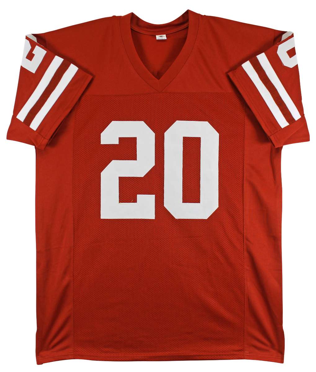 
Texas Earl Campbell Authentic Signed Burnt Orange Pro Style Jersey BAS Witnessed