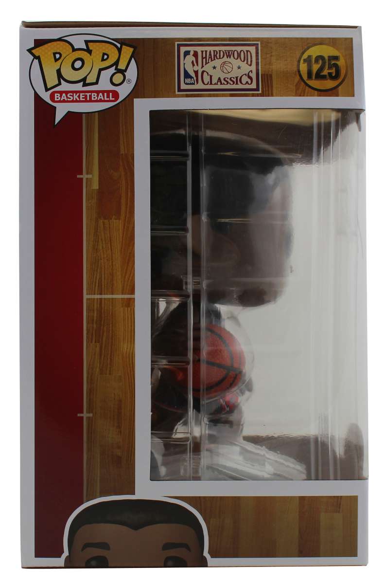 
Lakers Magic Johnson Signed Jumbo USA Basketball Funko Pop Vinyl Figure BAS Wit