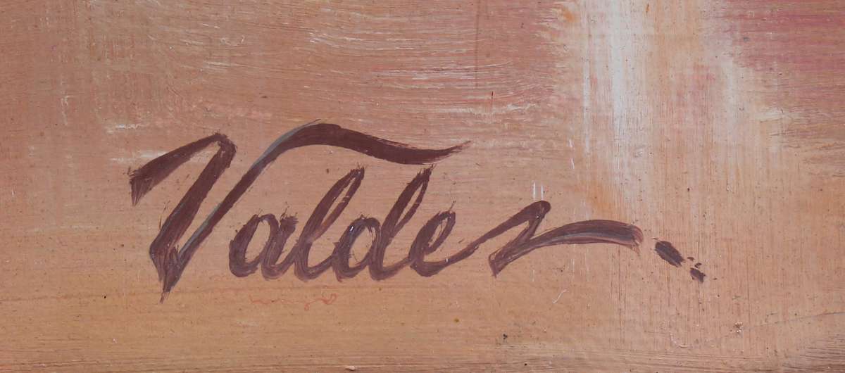 
LSU Shaquille O'Neal Authentic Signed 16x20 Hand Painted Canvas BAS Witnessed