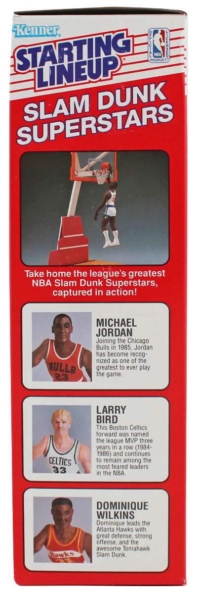 
Celtics Larry Bird Signed Sealed 1989 Starting Lineup Slam Dunk BAS W #2W012587