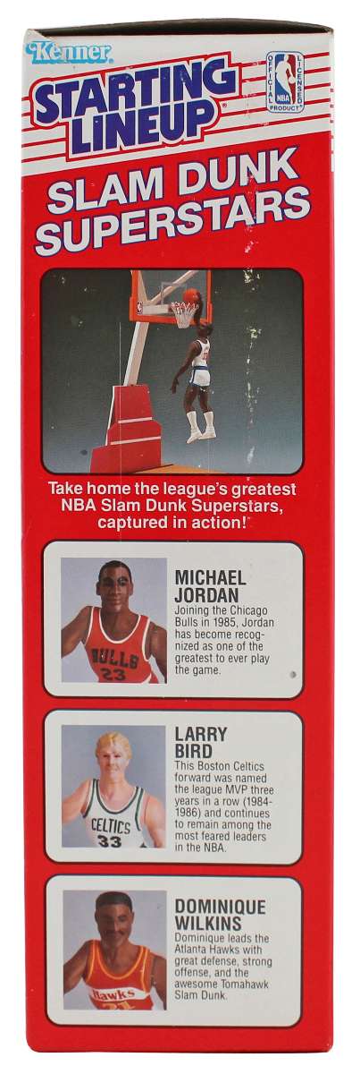 
Celtics Larry Bird Signed Sealed 1989 Starting Lineup Slam Dunk BAS W #2W012589