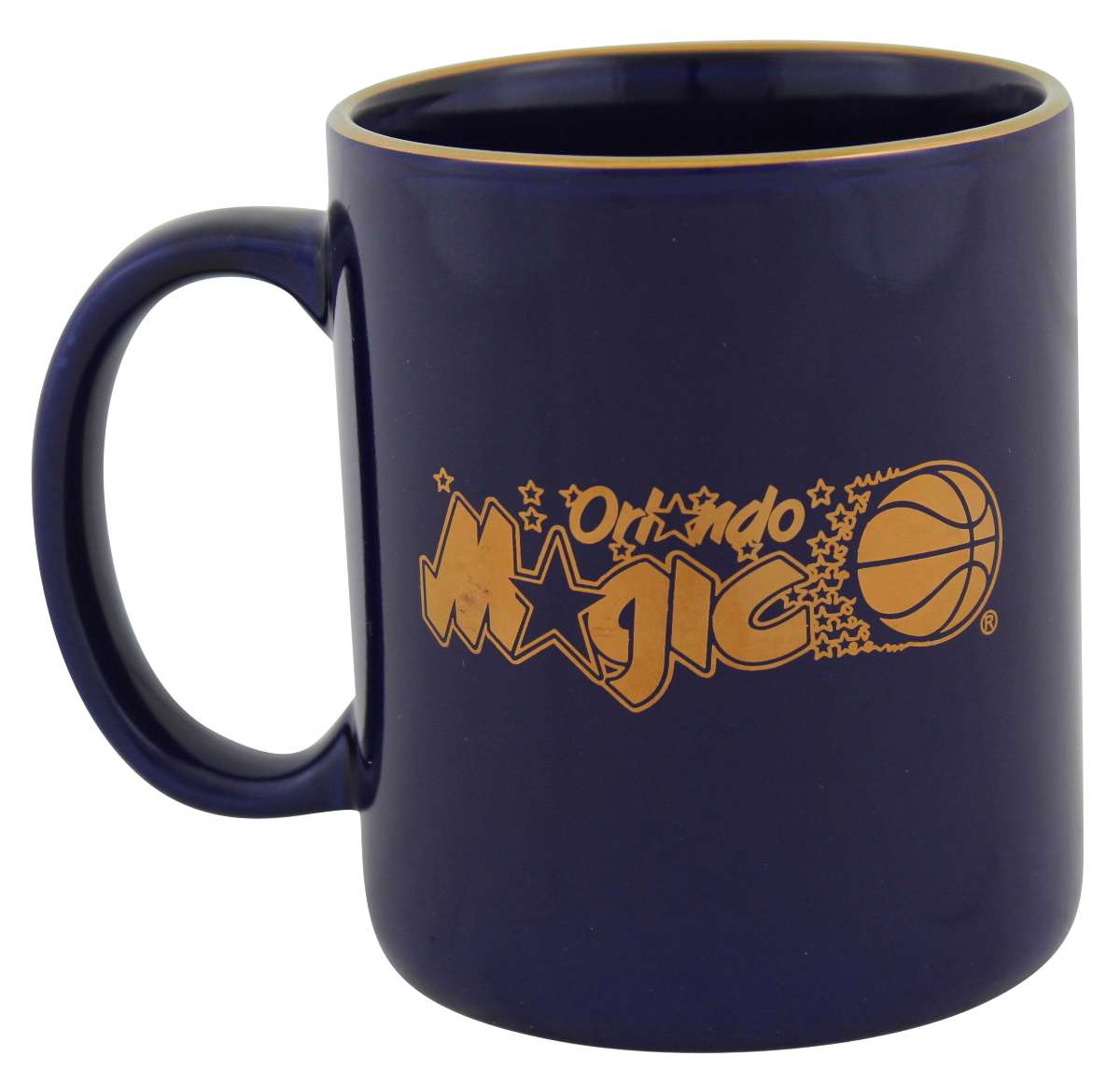 
Magic Shaquille O'Neal Signed Shaqpot 1992 NBA Draft Coffee Mug BAS Wit #WP79164
