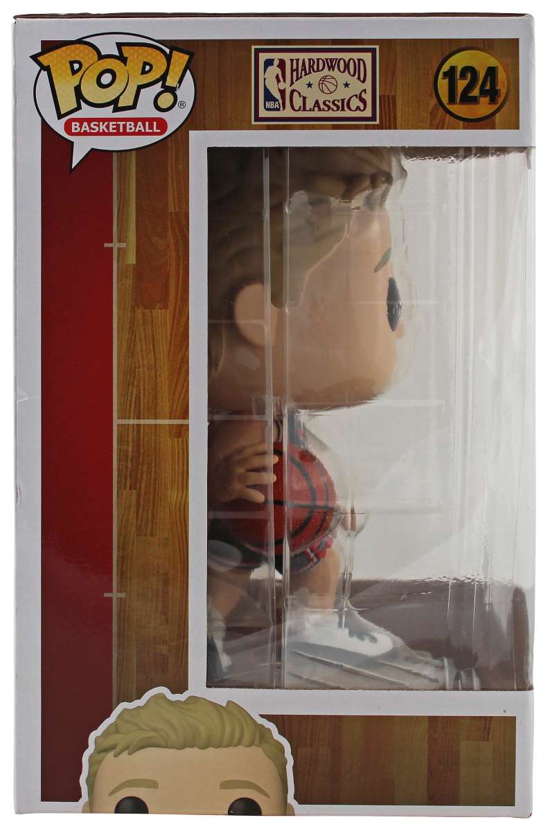 
Larry Bird Signed 10 Inch USA Basketball #124 Funko Pop Vinyl Figure BAS Witness