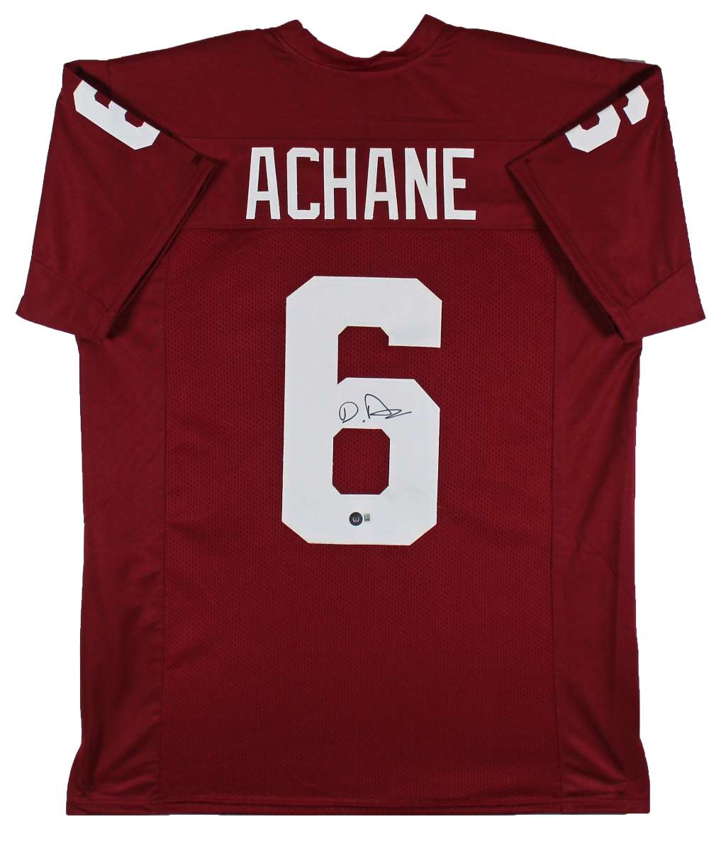 
Texas A&M De'Von Achane Authentic Signed Maroon Pro Style Jersey BAS Witnessed