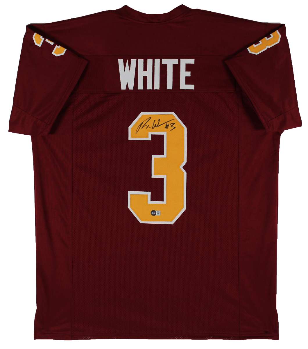 
Arizona State Rachaad White Authentic Signed Maroon Pro Style Jersey BAS Witness
