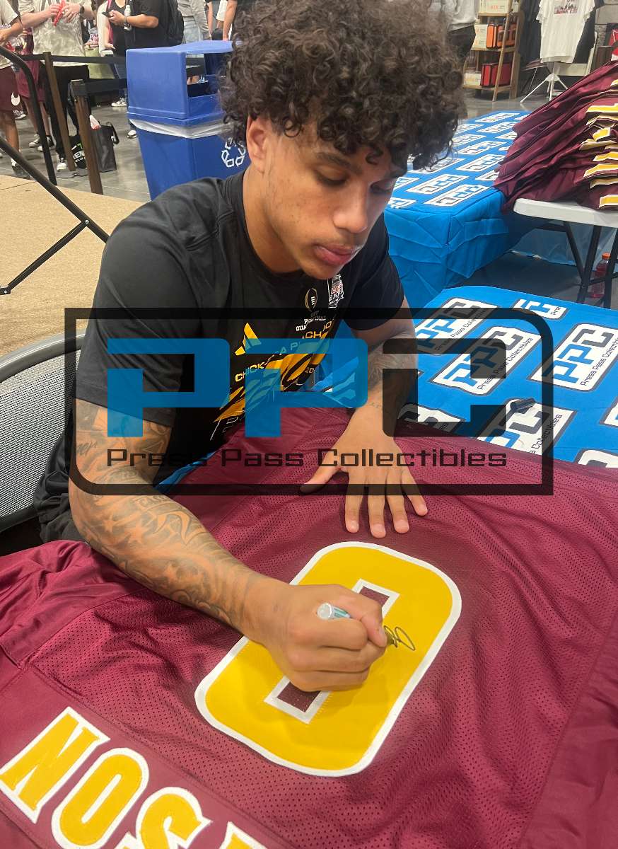 
Arizona State Jordyn Tyson Authentic Signed Maroon Pro Style Jersey BAS Witness