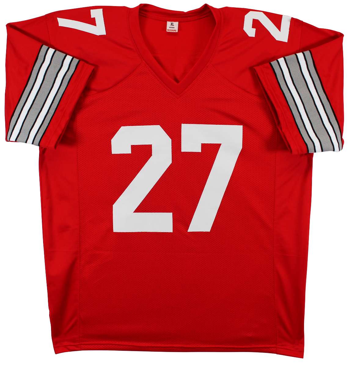 
Ohio State Eddie George Authentic Signed Red Pro Style Jersey BAS Witnessed