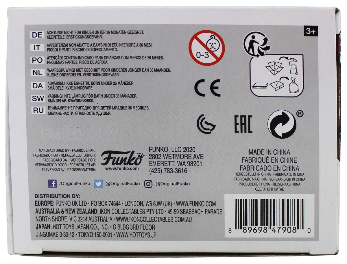 
Lakers Magic Johnson Signed NBA HWC #78 Funko Pop Vinyl Figure w/ Yellow Sig BAS