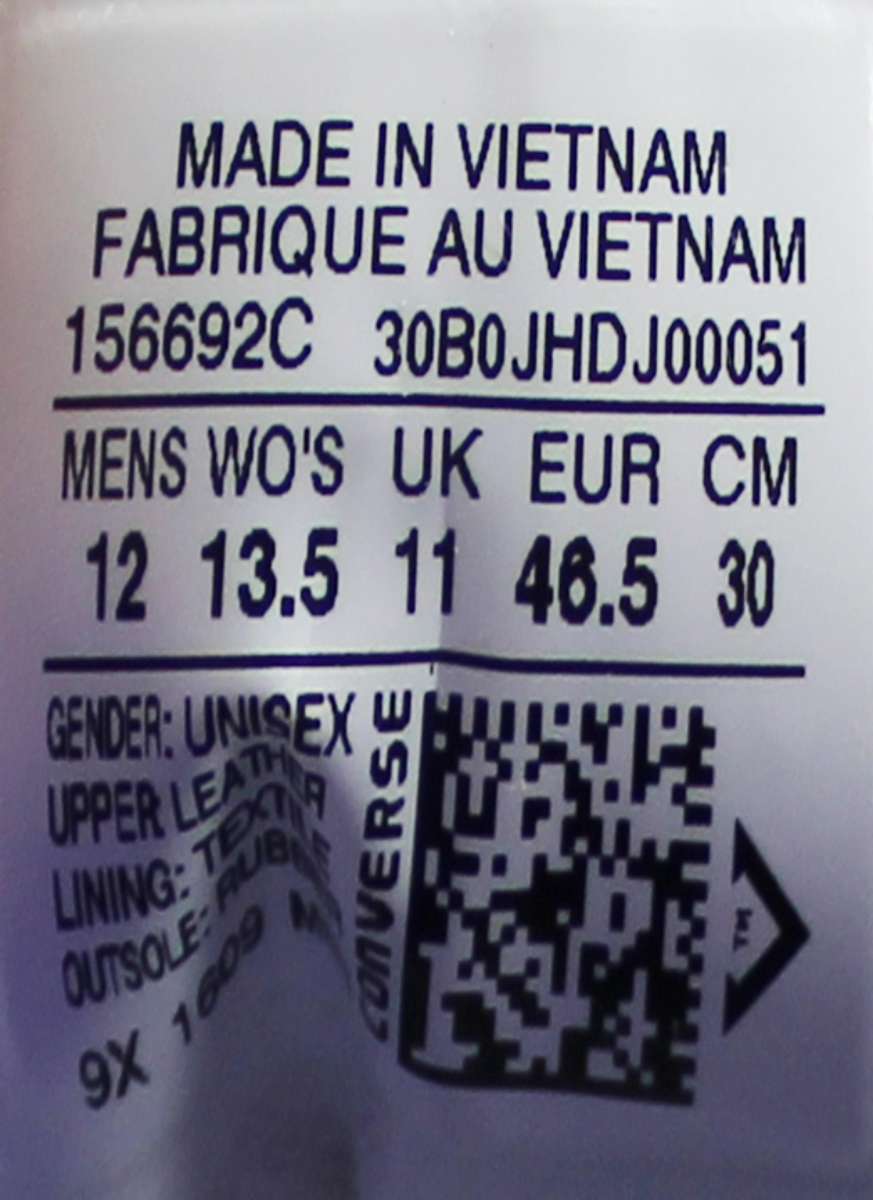 
Lakers Magic Johnson Signed Converse PL Pro Leather Size 12 Shoes w/ Box BAS Wit