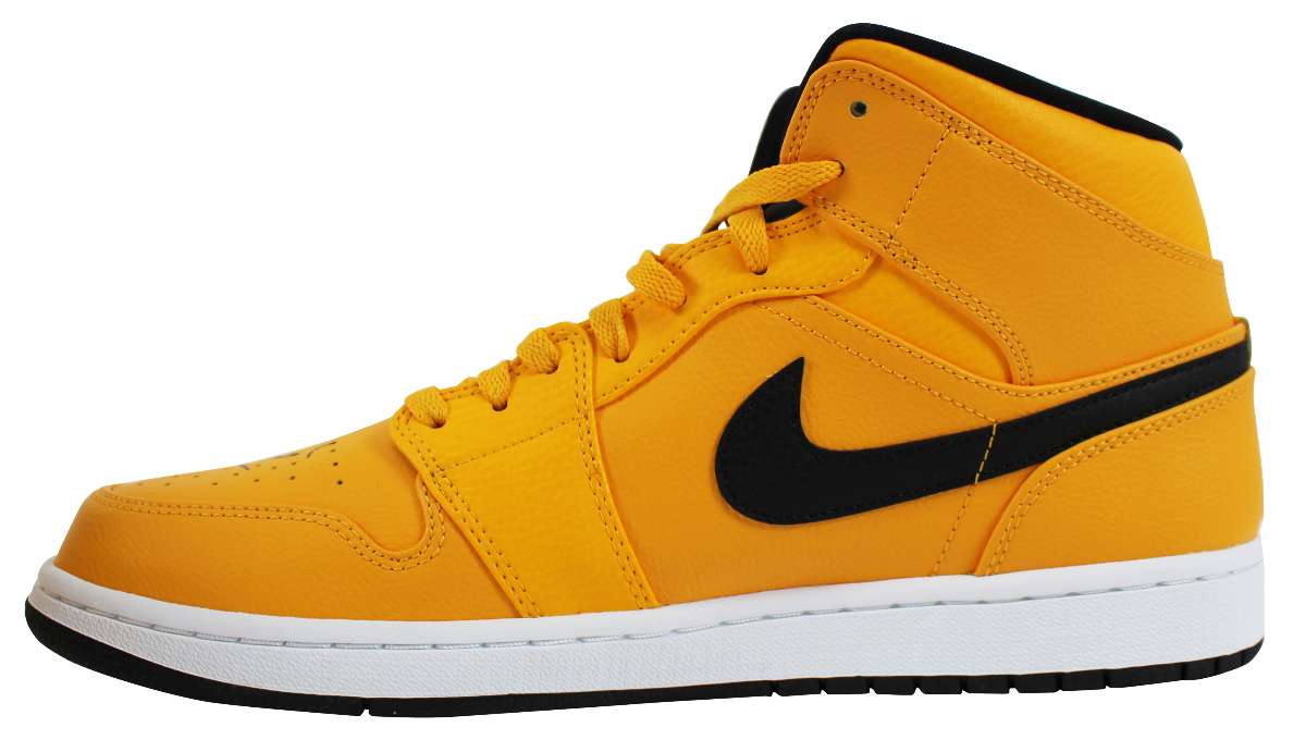 
Lakers Magic Johnson Signed 2018 Nike Air Jordan 1 Mid Size 11.5 Shoes w Box BAS