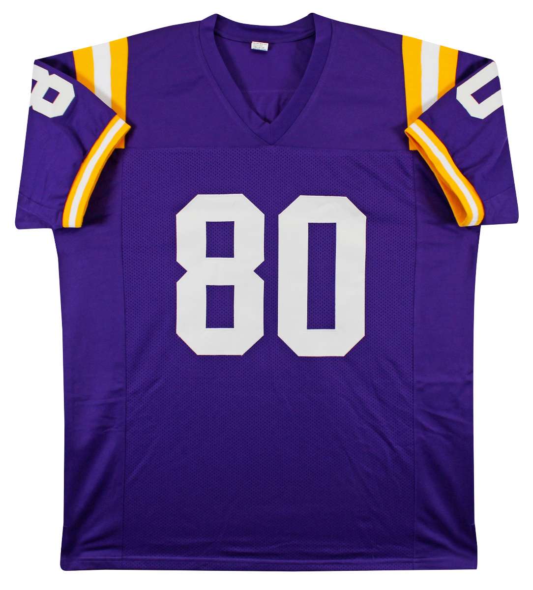 
LSU Dwayne Bowe Authentic Signed Purple Pro Style Jersey BAS Witnessed