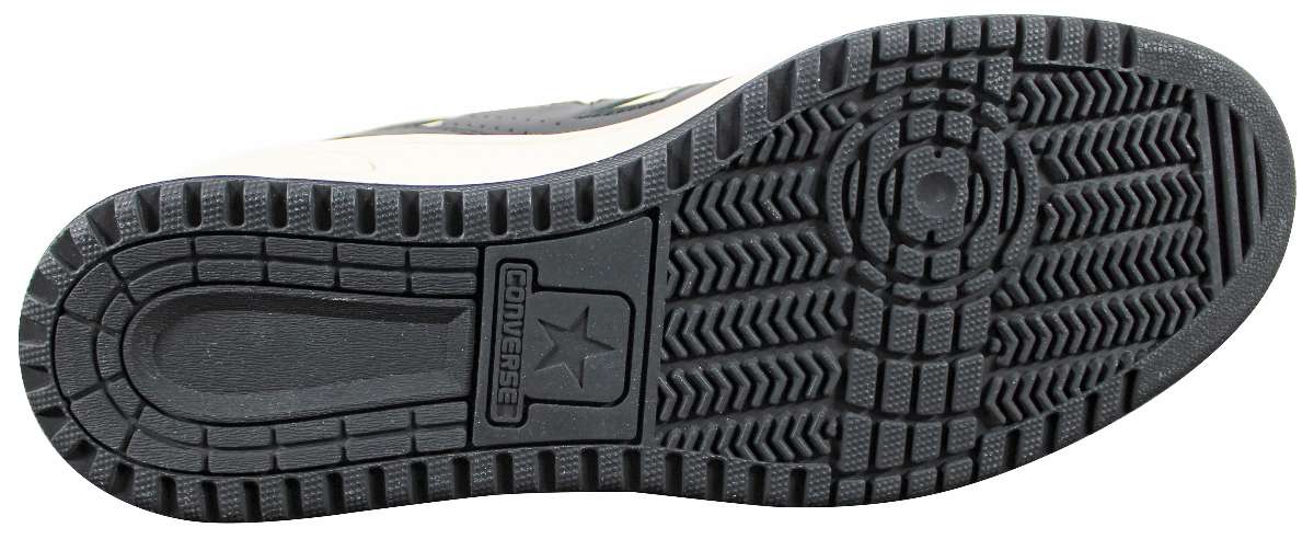 
Lakers Magic Johnson Signed Left Black & White Converse Weapon Shoe BAS Wit 2