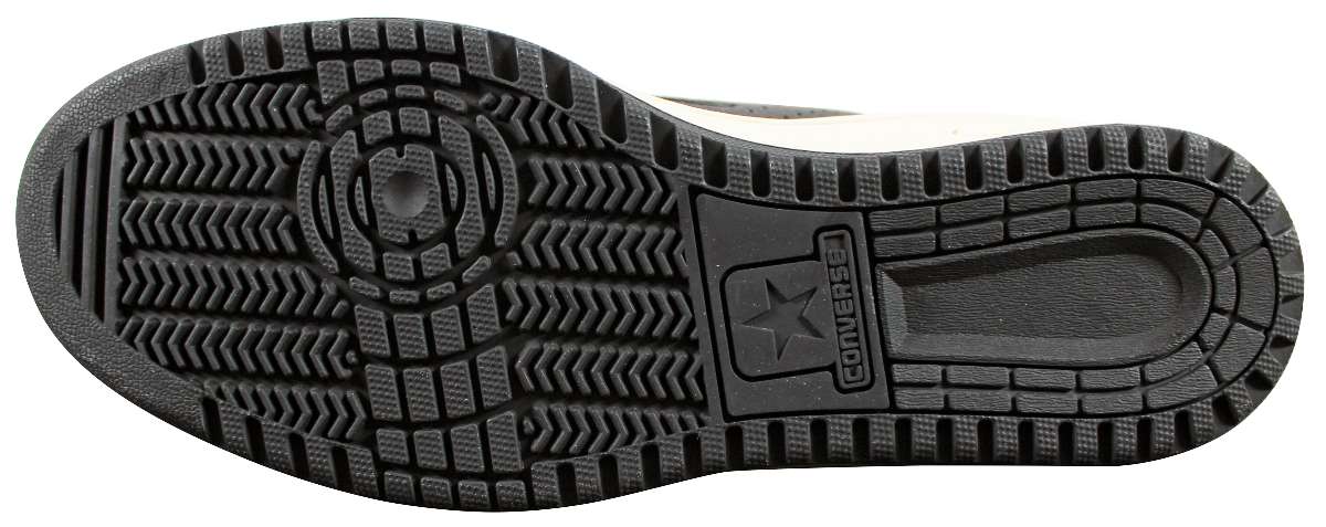 
Lakers Magic Johnson Signed Right Black & White Converse Weapon Shoe BAS Wit 1