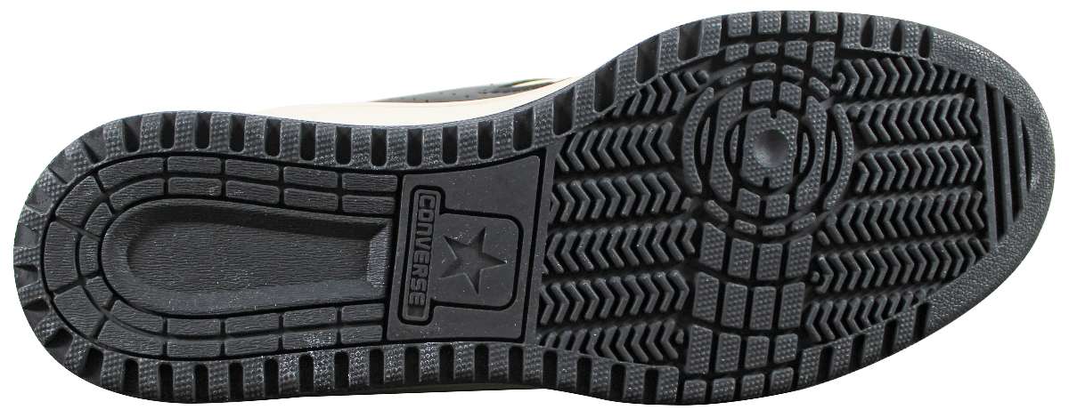 
Lakers Magic Johnson Signed Left Black & White Converse Weapon Shoe BAS Wit 1