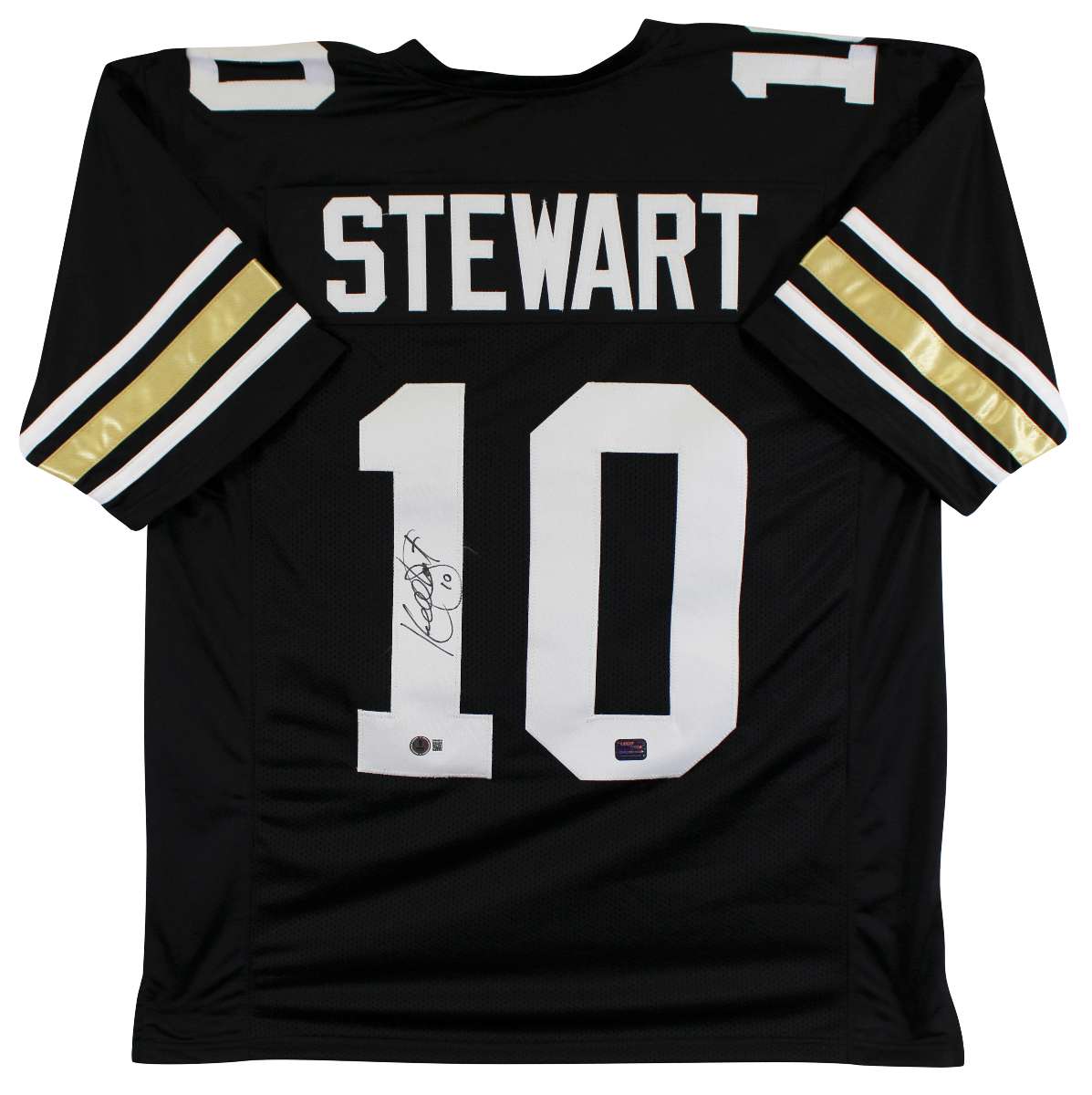
Colorado Kordell Stewart Authentic Signed Black Pro Style Jersey BAS Witnessed