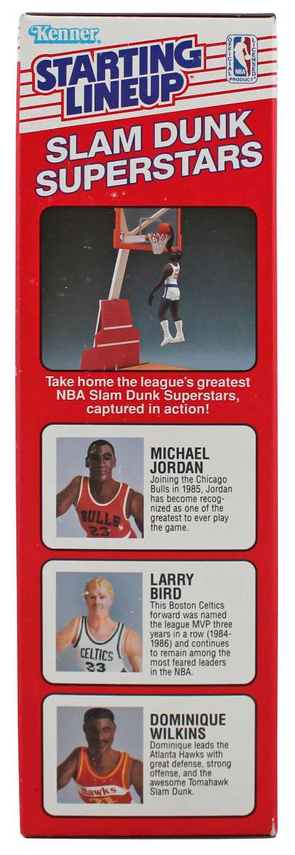 
Lakers Magic Johnson Signed 1989 Starting Lineup Slam Dunk Superstars BAS Wit