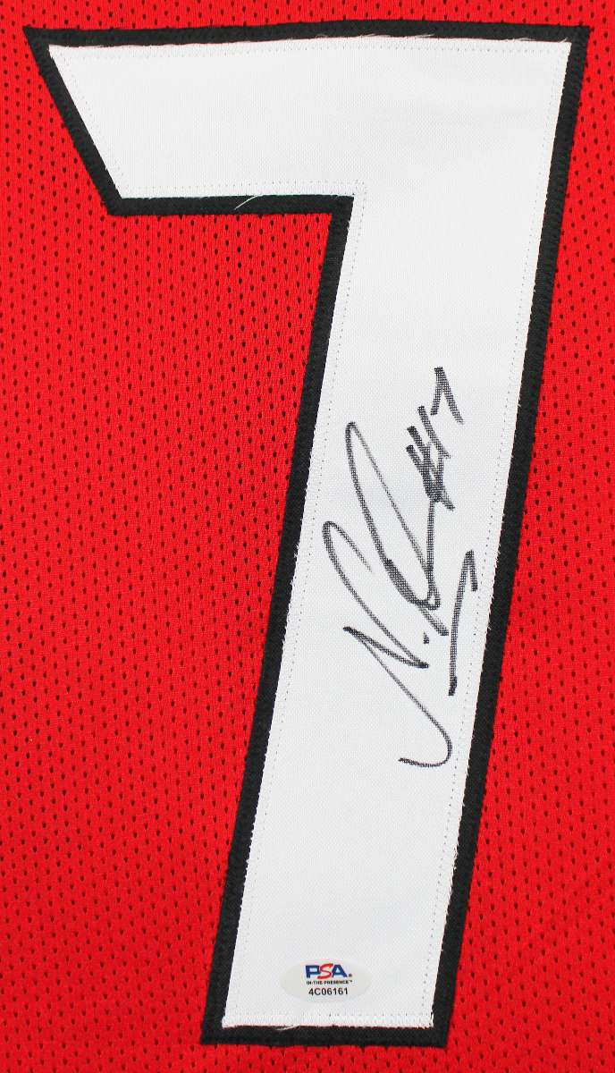 
Georgia Nakobe Dean Authentic Signed Red Pro Style Jersey PSA/DNA Itp