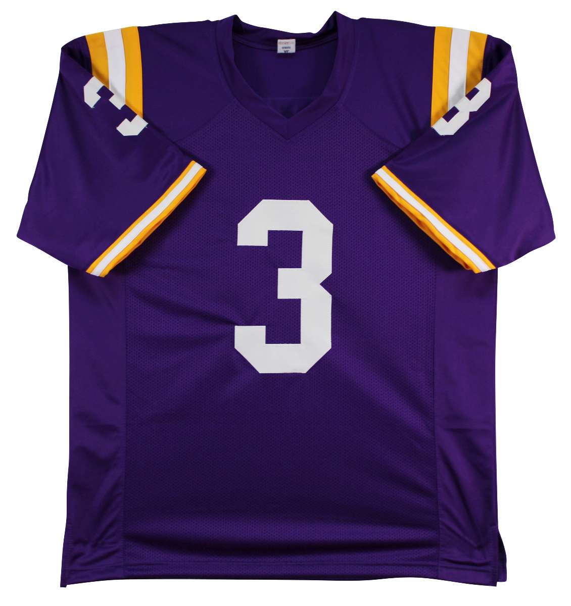 
LSU Odell Beckham Jr. Authentic Signed Purple Pro Style Jersey BAS Wit #2W729942